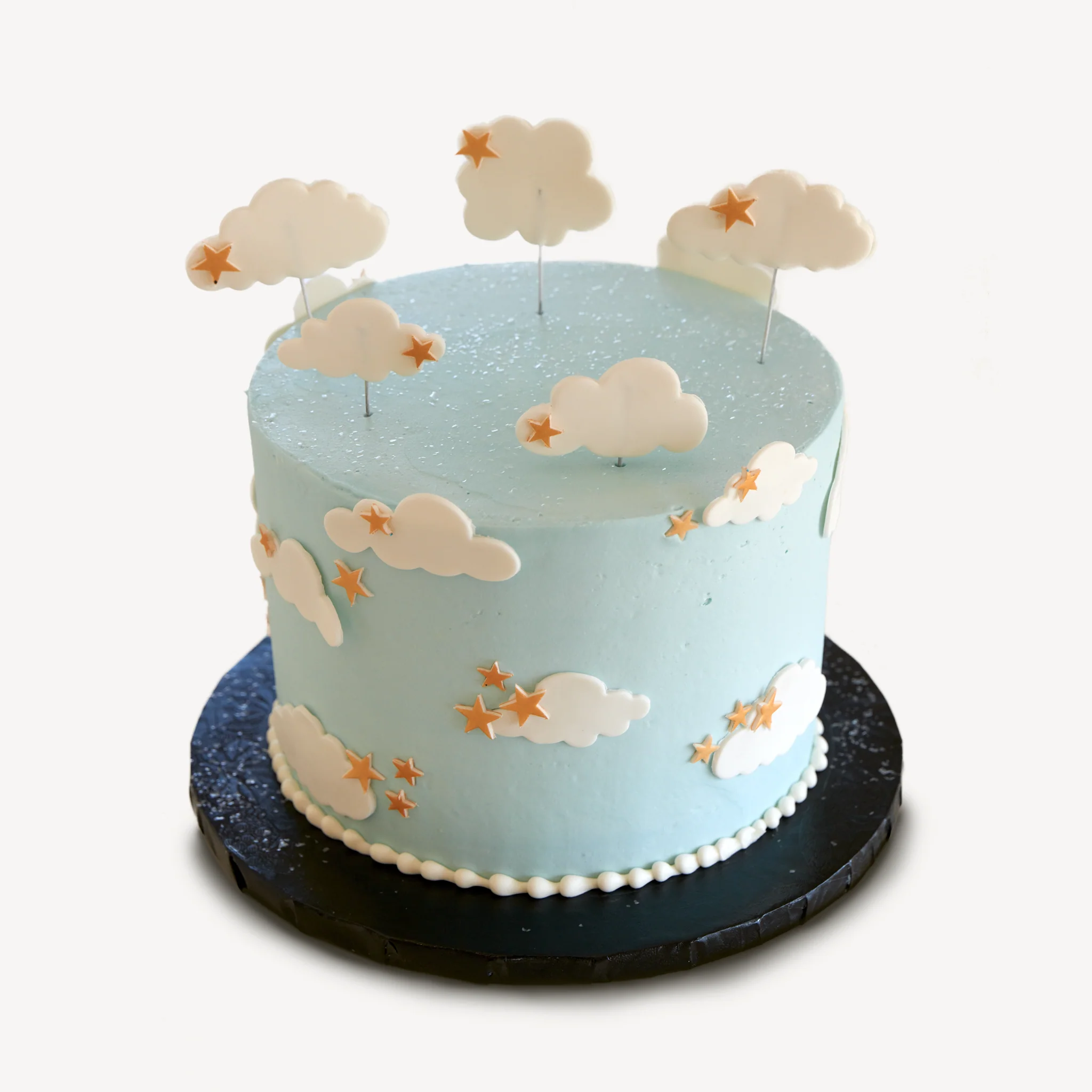 Online Cake Order - Clouds and Stars #277Baby